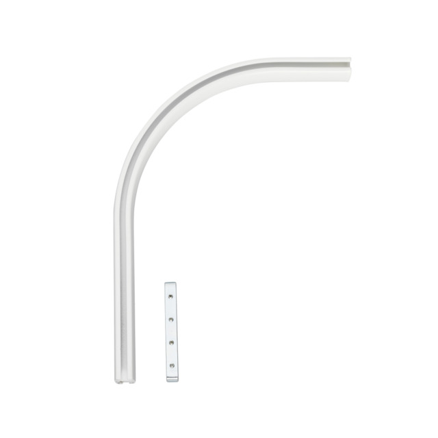 VINKEL 18X18 VIT 90 G FÖR U-SKENA | Beijerbygg Byggmaterial